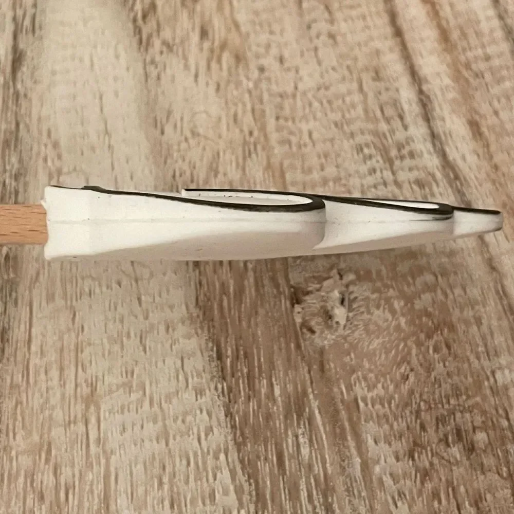 NWT Disney Mickey Mouse Silicone Hand White Glove Spatula Wooden Handle New